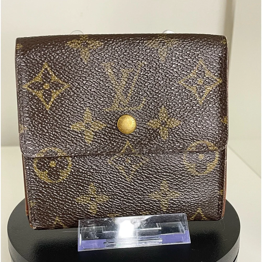 Louis Vuitton Vintage Monogram Portefeiulle Elise Trifold Wallet